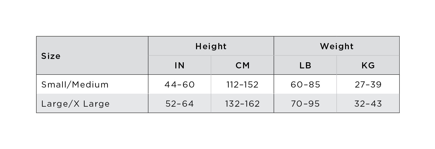 Size Guide Image