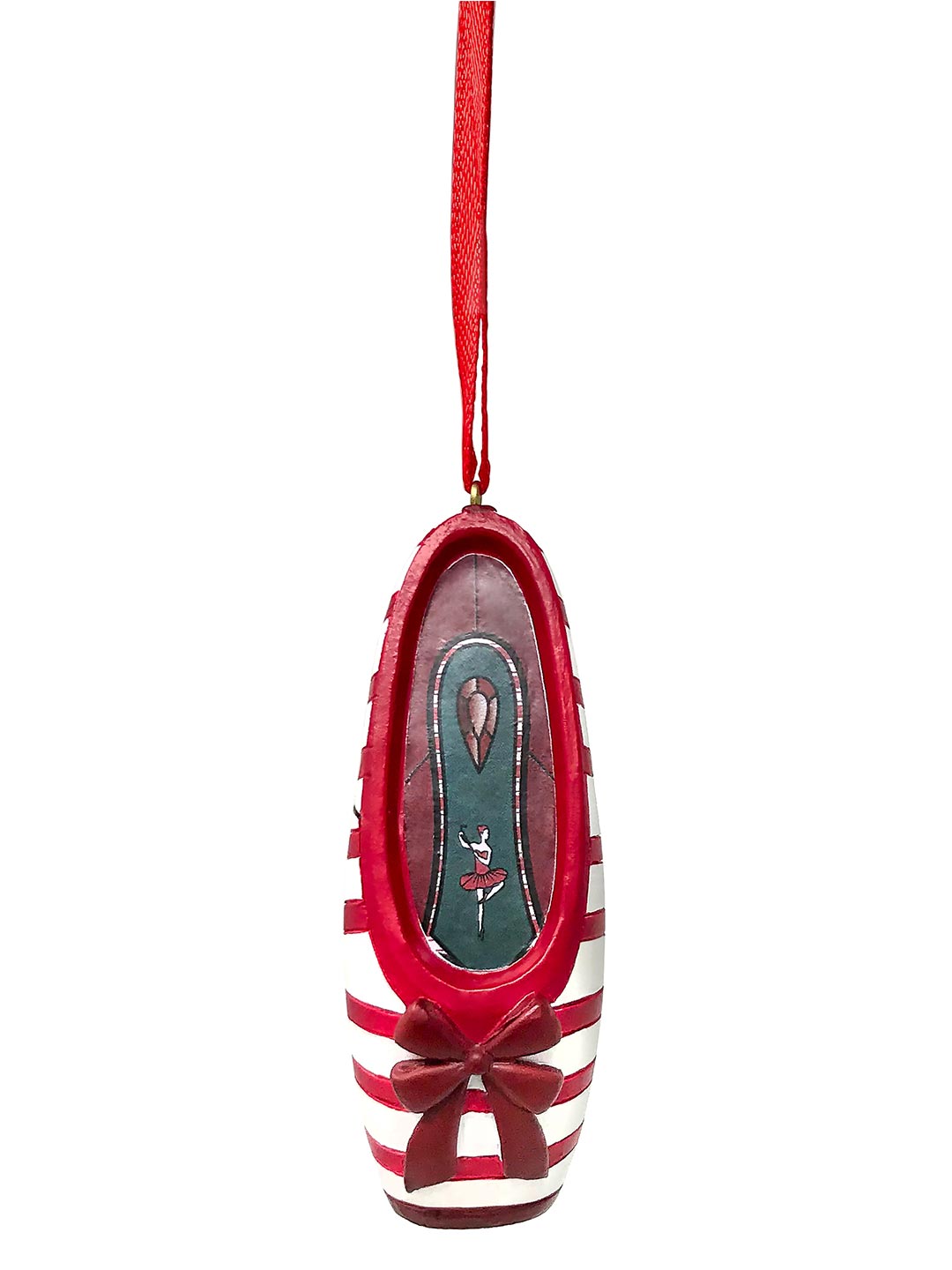 Holiday Pointe Shoe Ornament
