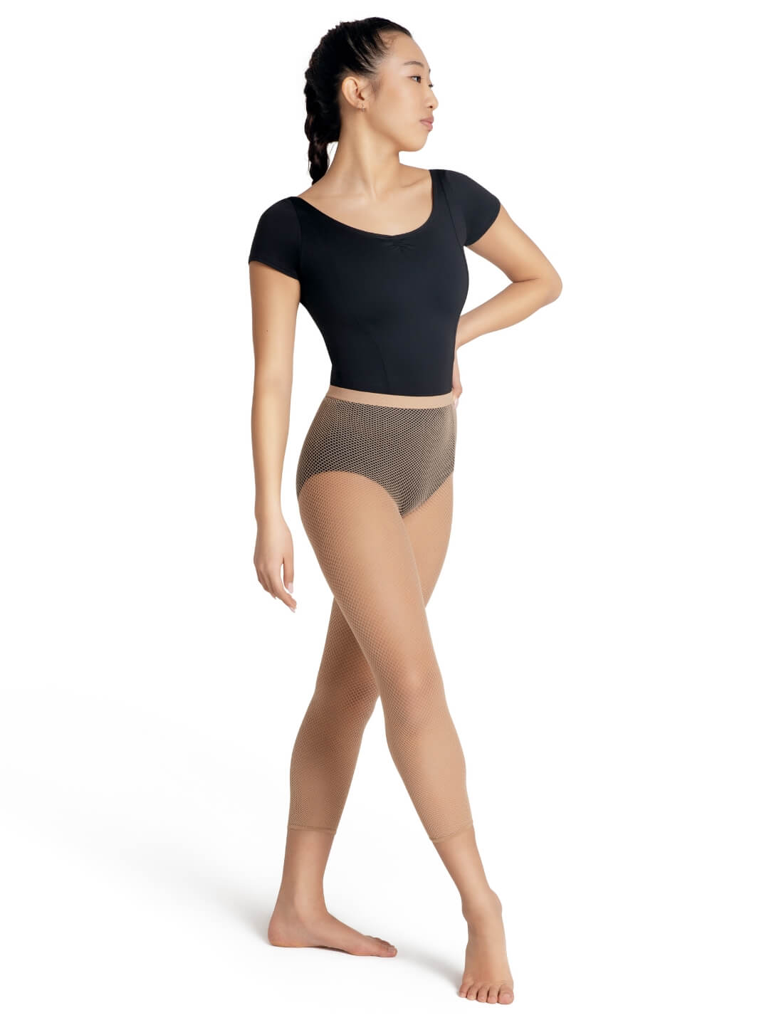 Crop Classic Fishnet Tight