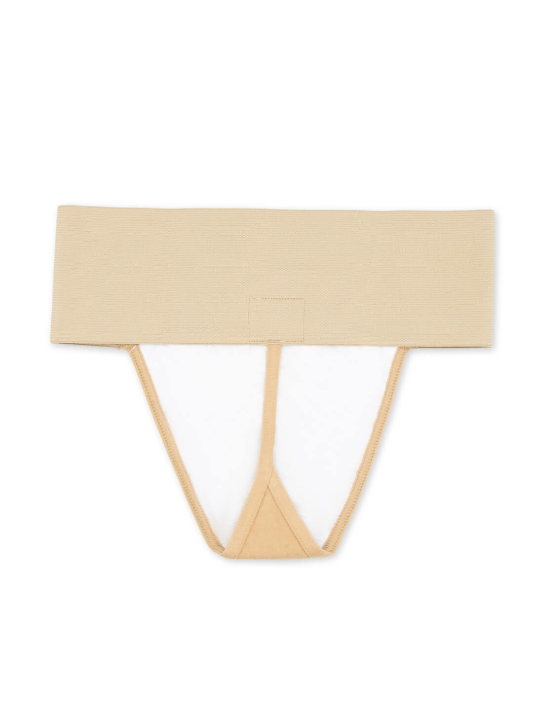 Quilted Cotton Panel Thong Dance Belt