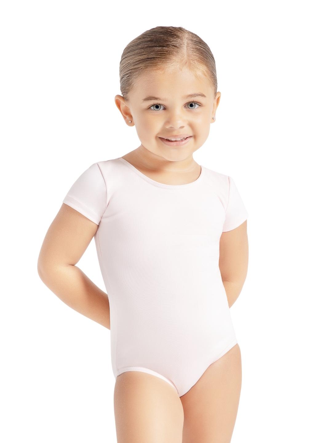 Team Basics Short Sleeve Leotard - Girls