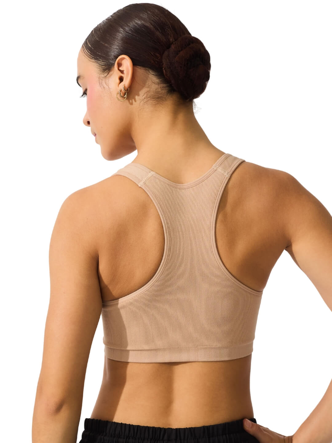 Seamless Racerback Sports Bra