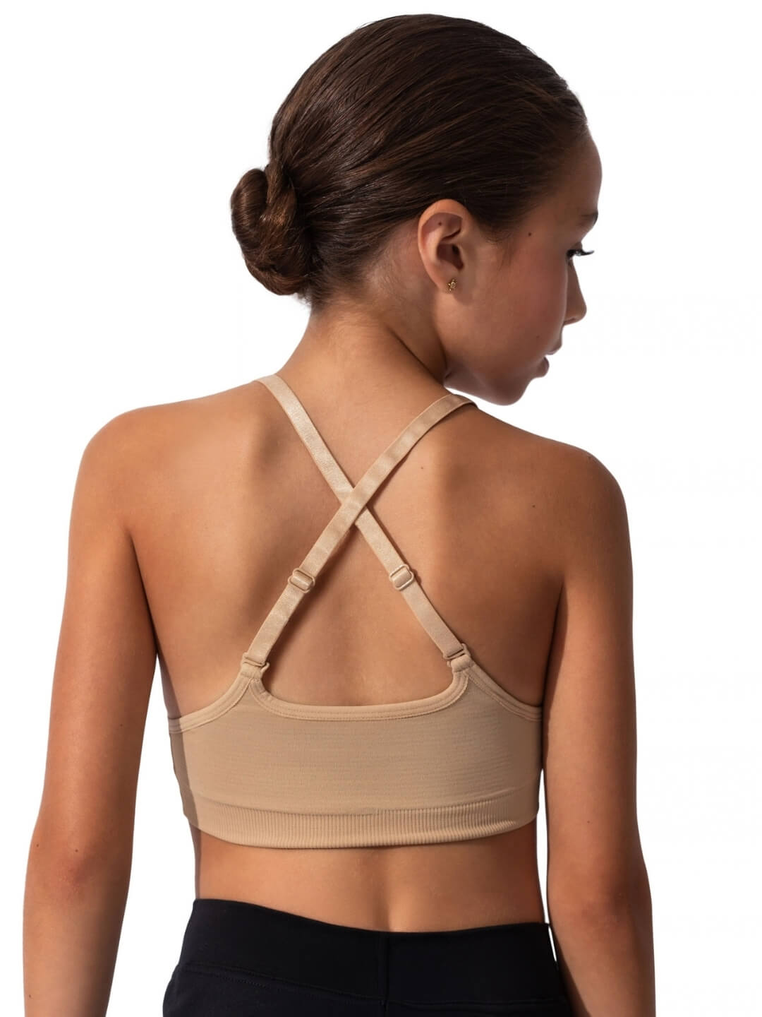 Seamless Convertible Longline Bra - Girls
