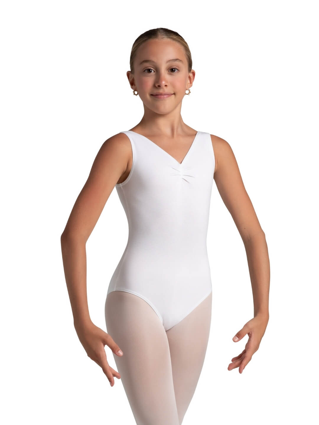 Tank Leotard w/ Belt - Girls