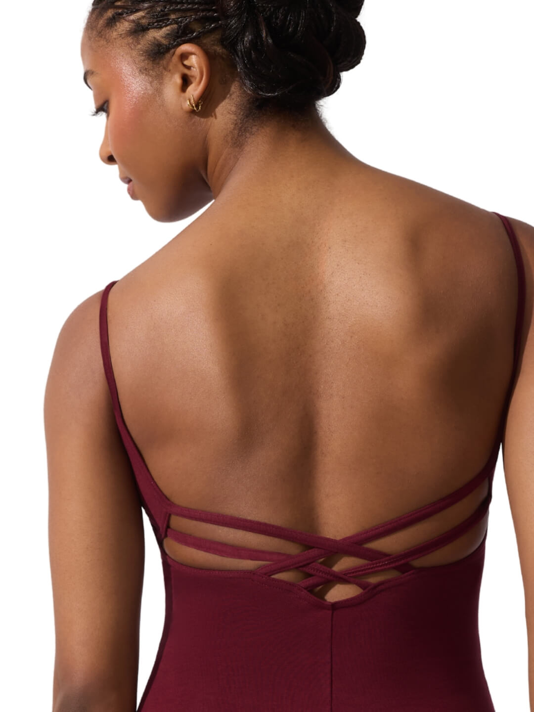 V-Neck Camisole Leotard
