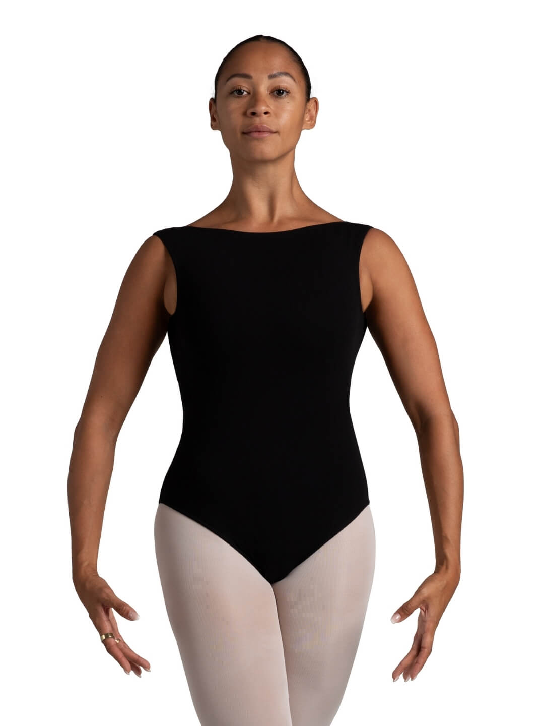 Boat Neck Camisole Leotard
