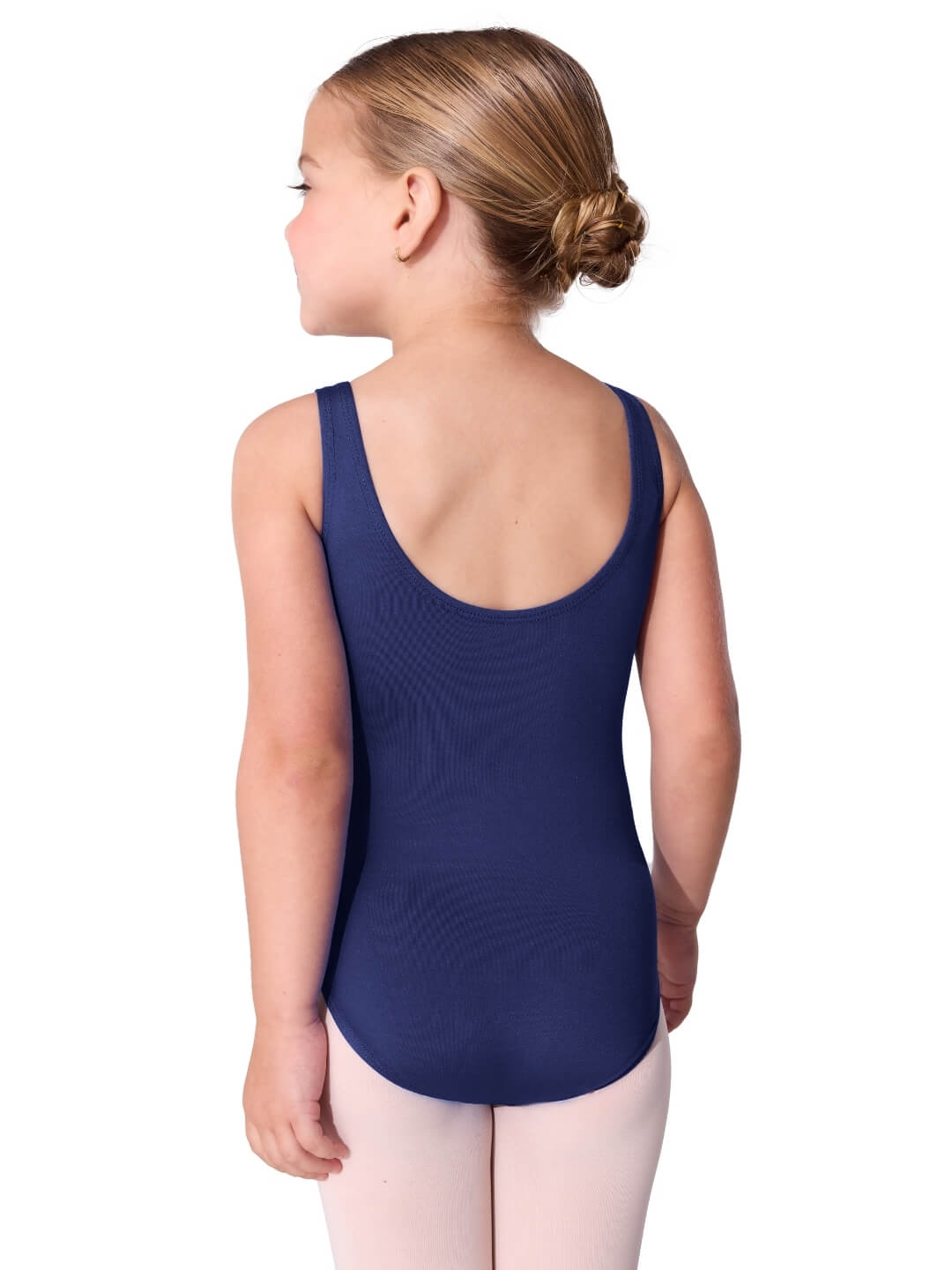 Essentials Pinch V Neck Leotard - Child