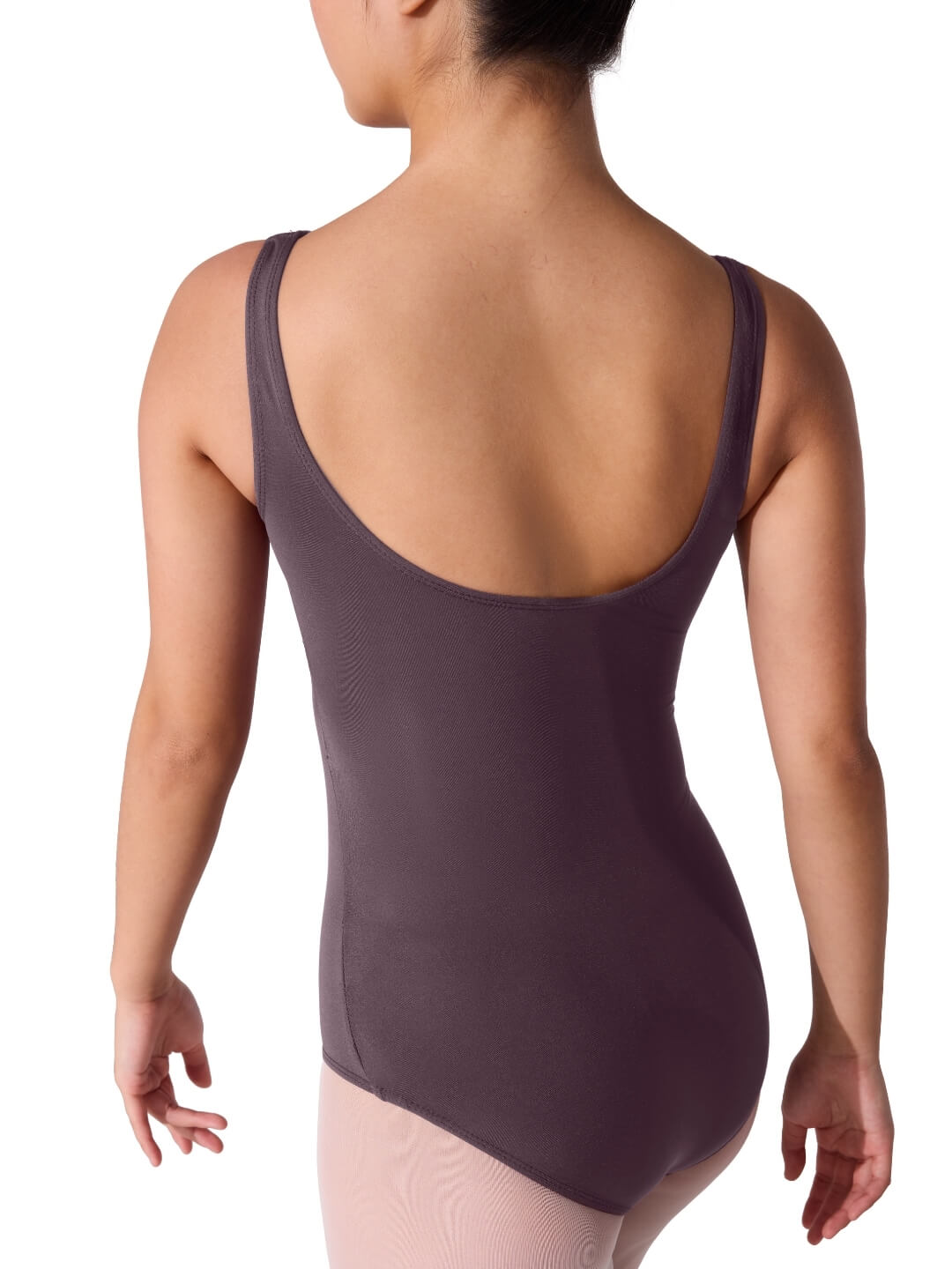 Essentials Pinch V Neck Leotard