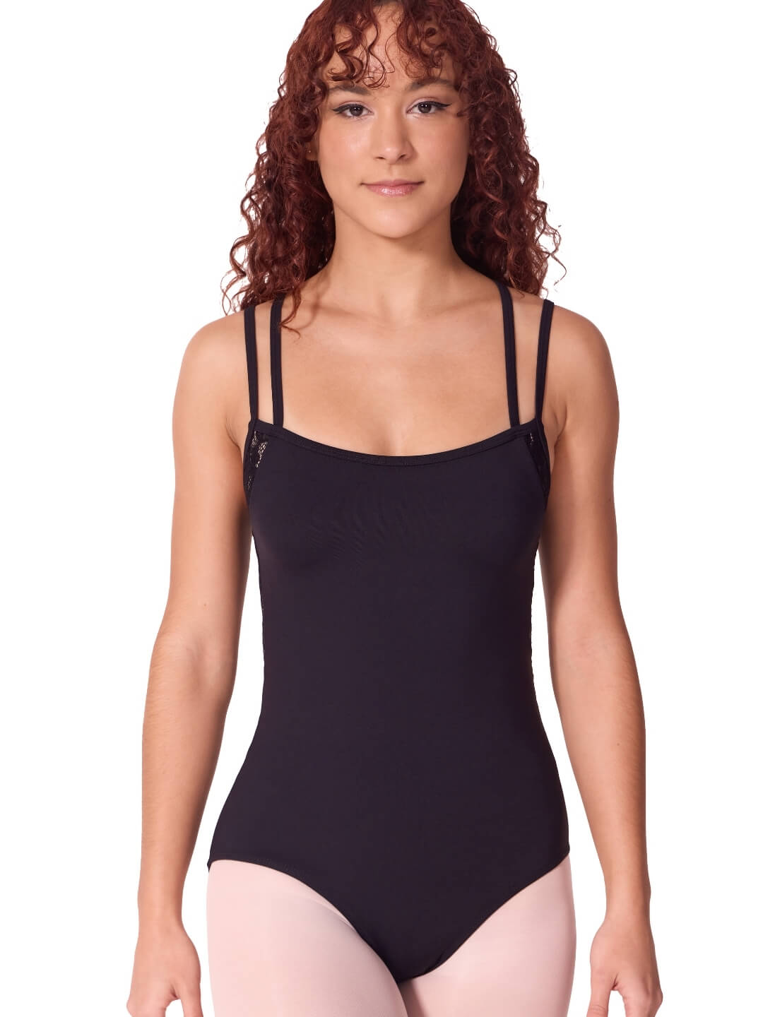 Soft Elegance Lace Camisole Leotard with Bratek
