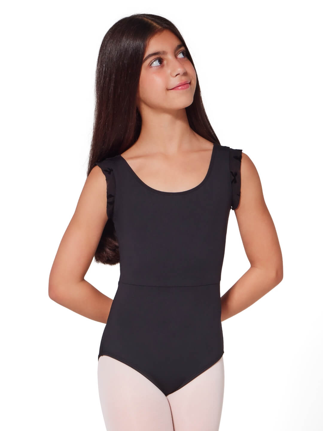 Take A Bow Ribbon Leotard - Child