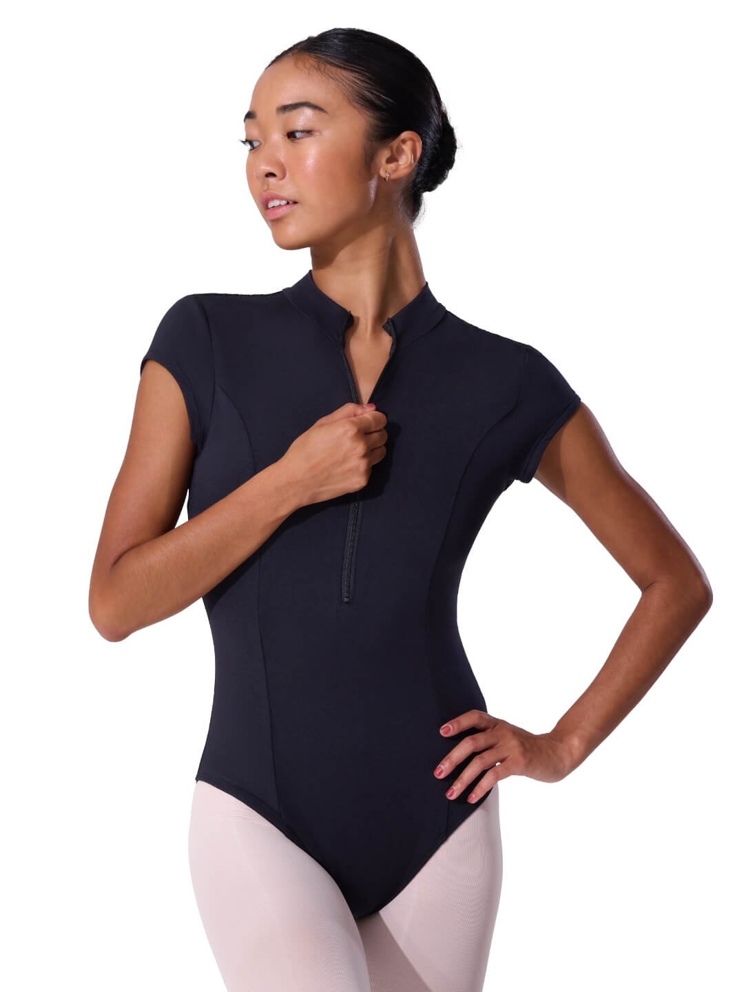 Soft Elegance Short Sleeve Princess Leotard