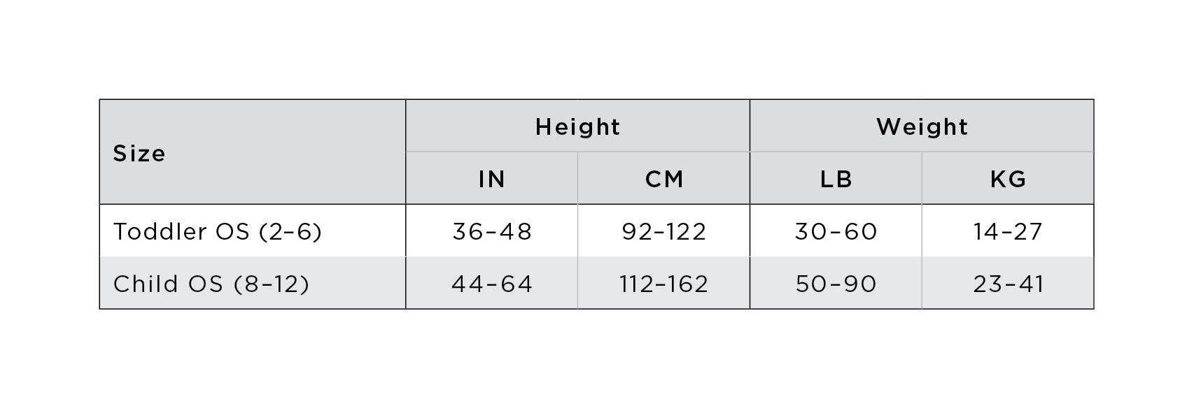 Size Guide Image