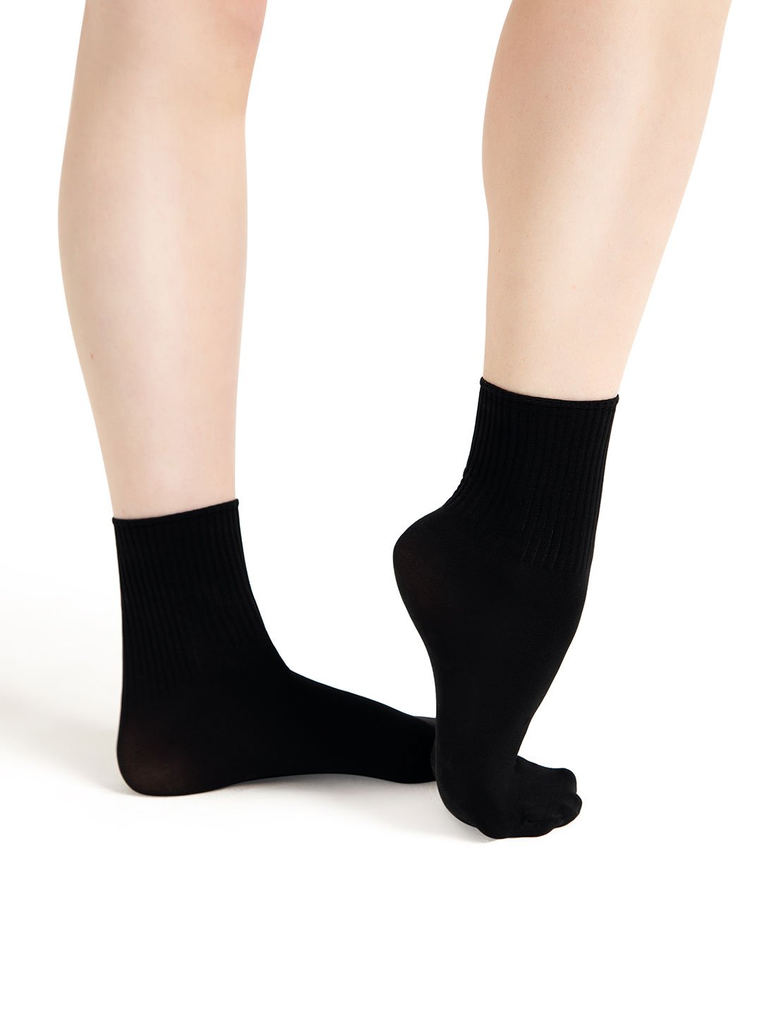 Ribbed Dance Sock