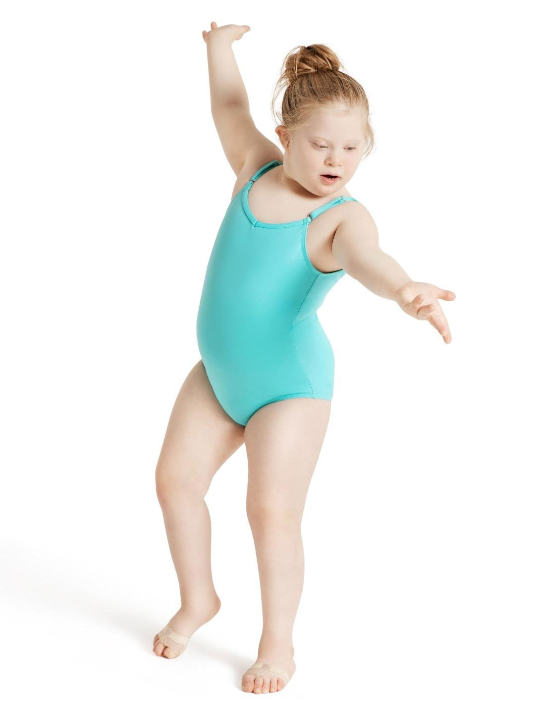 Team Basics Camisole Leotard w/ Adjustable Straps - Girls