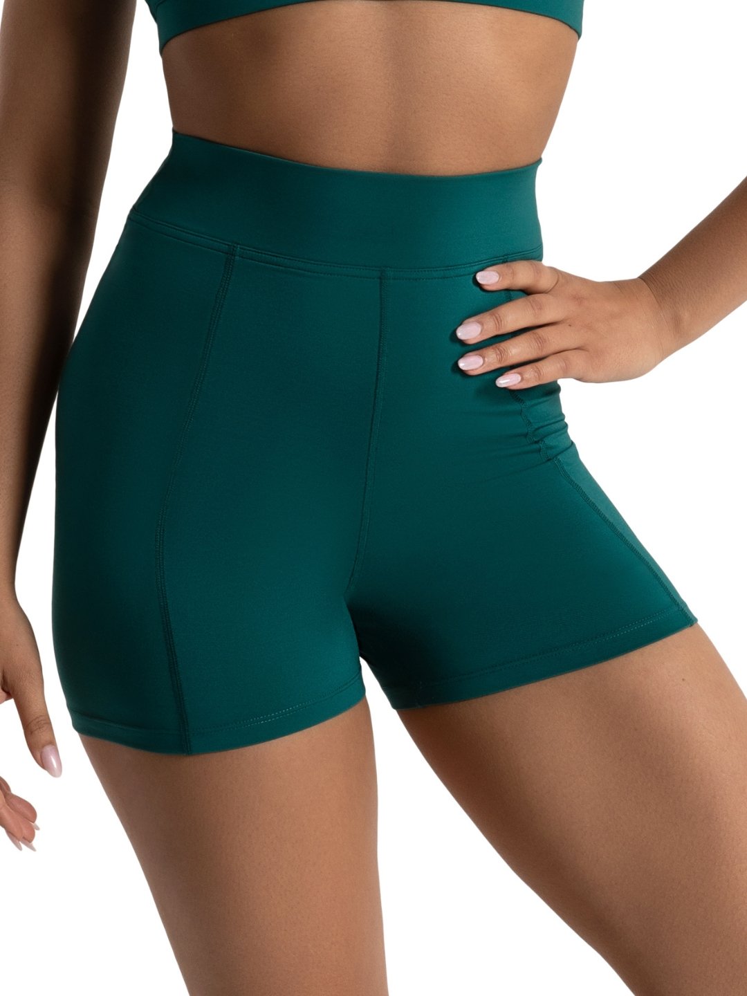 Capezio Girls Tights Capezio Seamless Boy Cut Short Girls