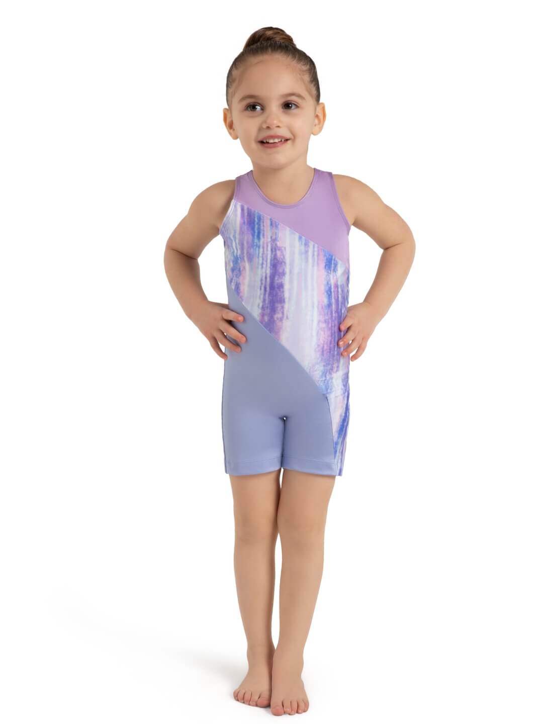 Mermaid Magic Seashell Biketard - Child