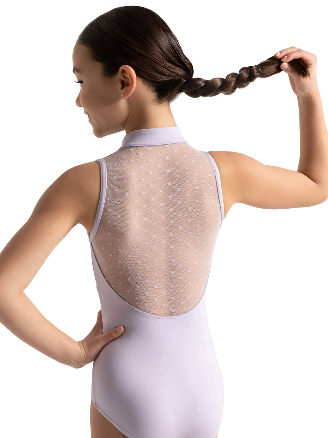 Spot on Kids Zip Front Leotard - Girls