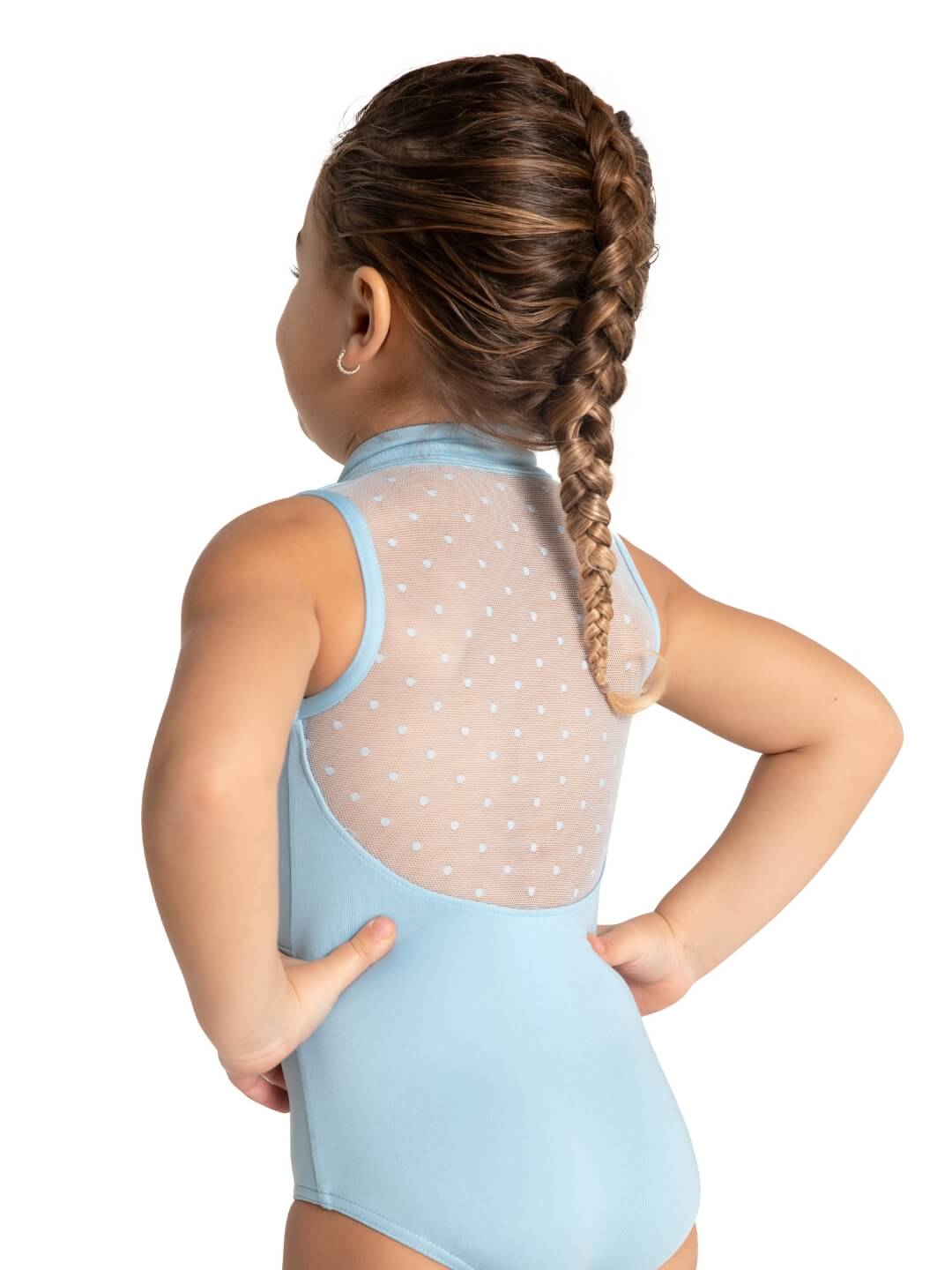 Spot on Kids Zip Front Leotard - Girls