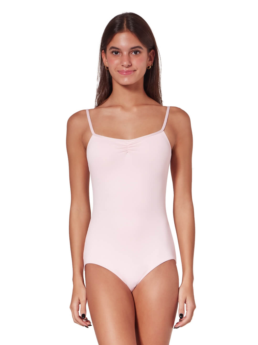 Studio Collection Pinch Front Camisole Leotard