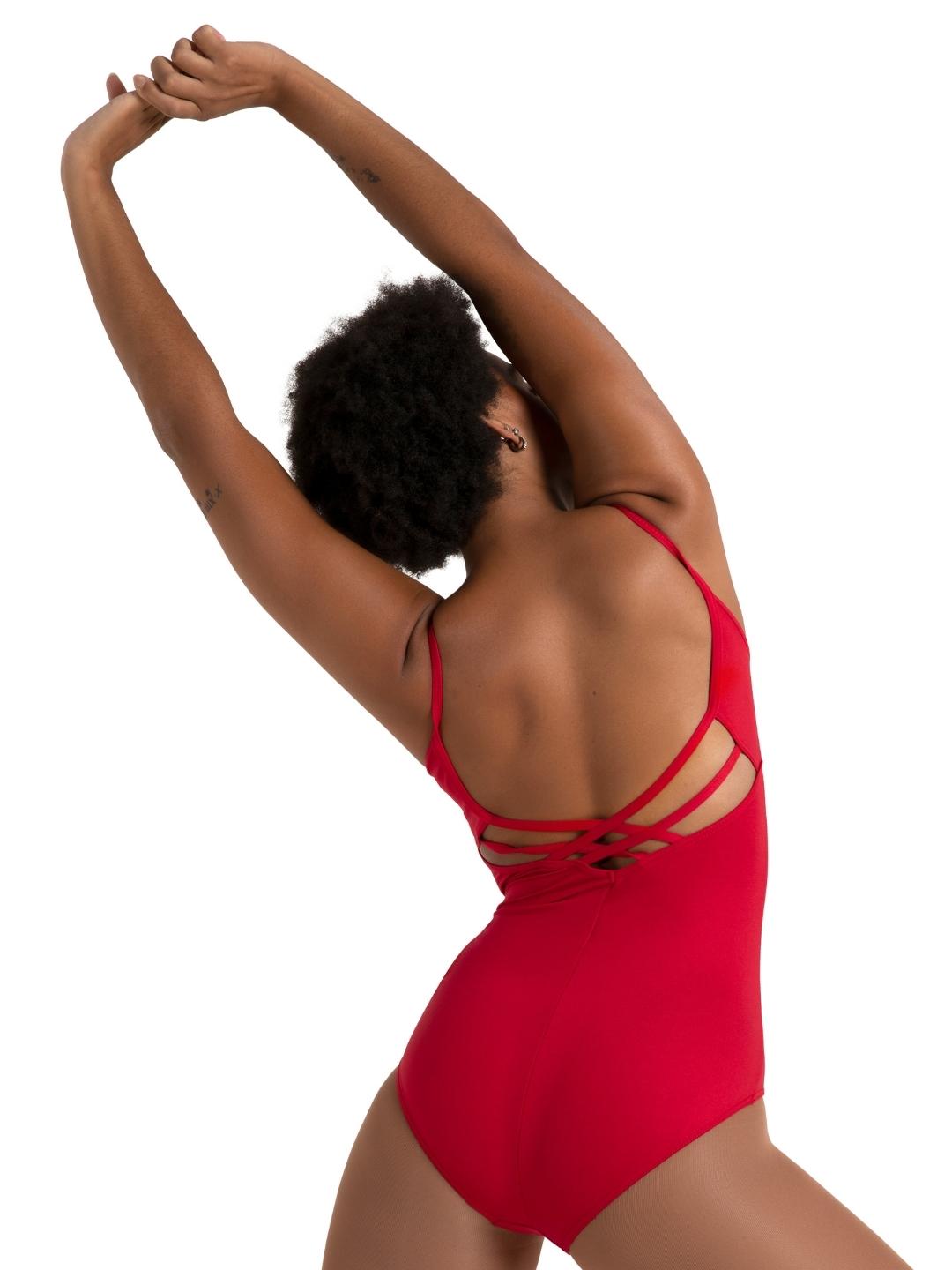 Studio Collection Strappy Back Camisole Leotard