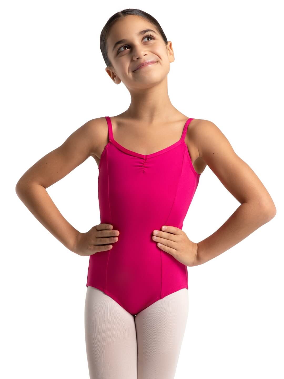 Studio Collection V Neck Camisole Leotard - Girls