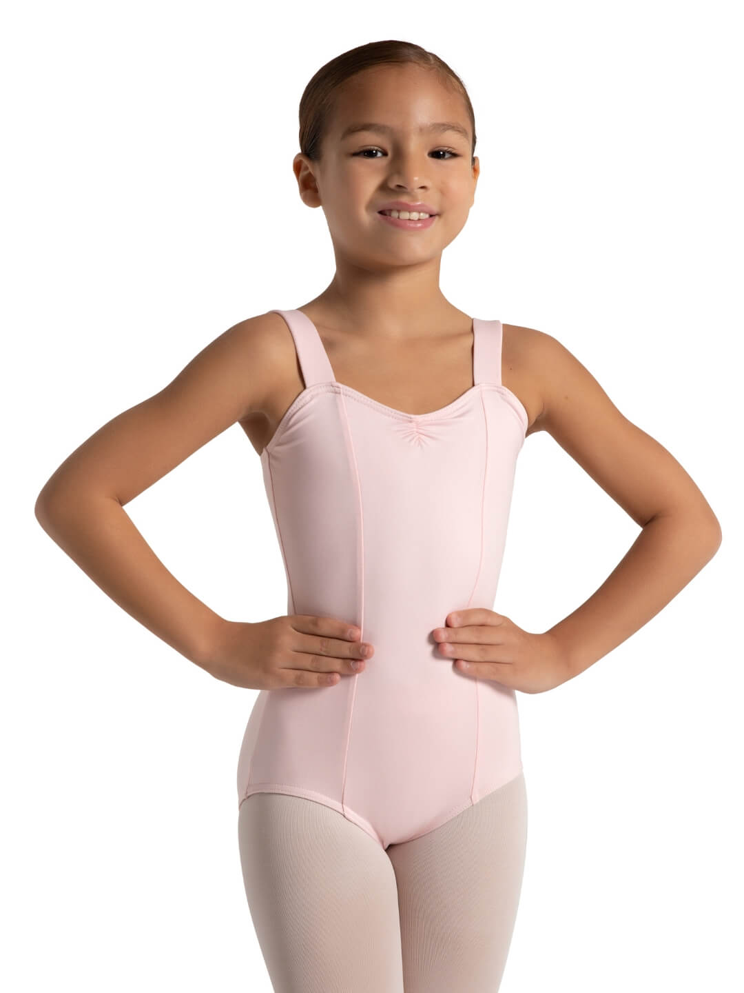Studio Collection Wide Strap Camisole Leotard - Girls