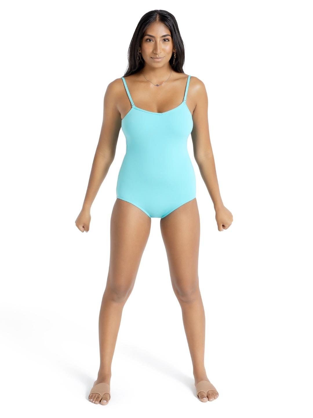 Capezio Damen-Trikot Nahtlos Mit Verstellbaren Trägern – ärmelloses Leotard Für Tanz, Gymnastik & Sport, Bequem & Dehnbar