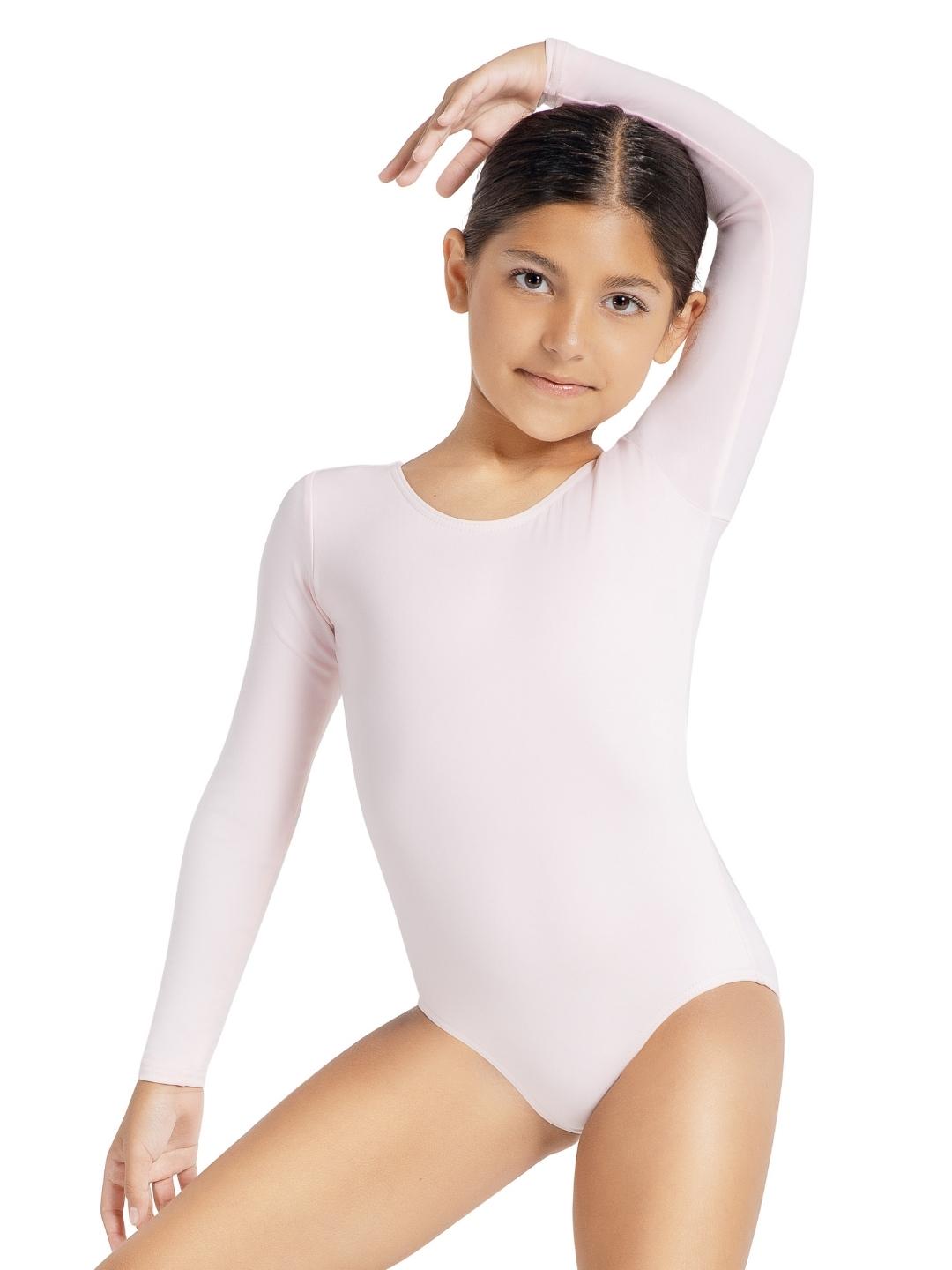 Team Basics Long Sleeve Leotard - Girls