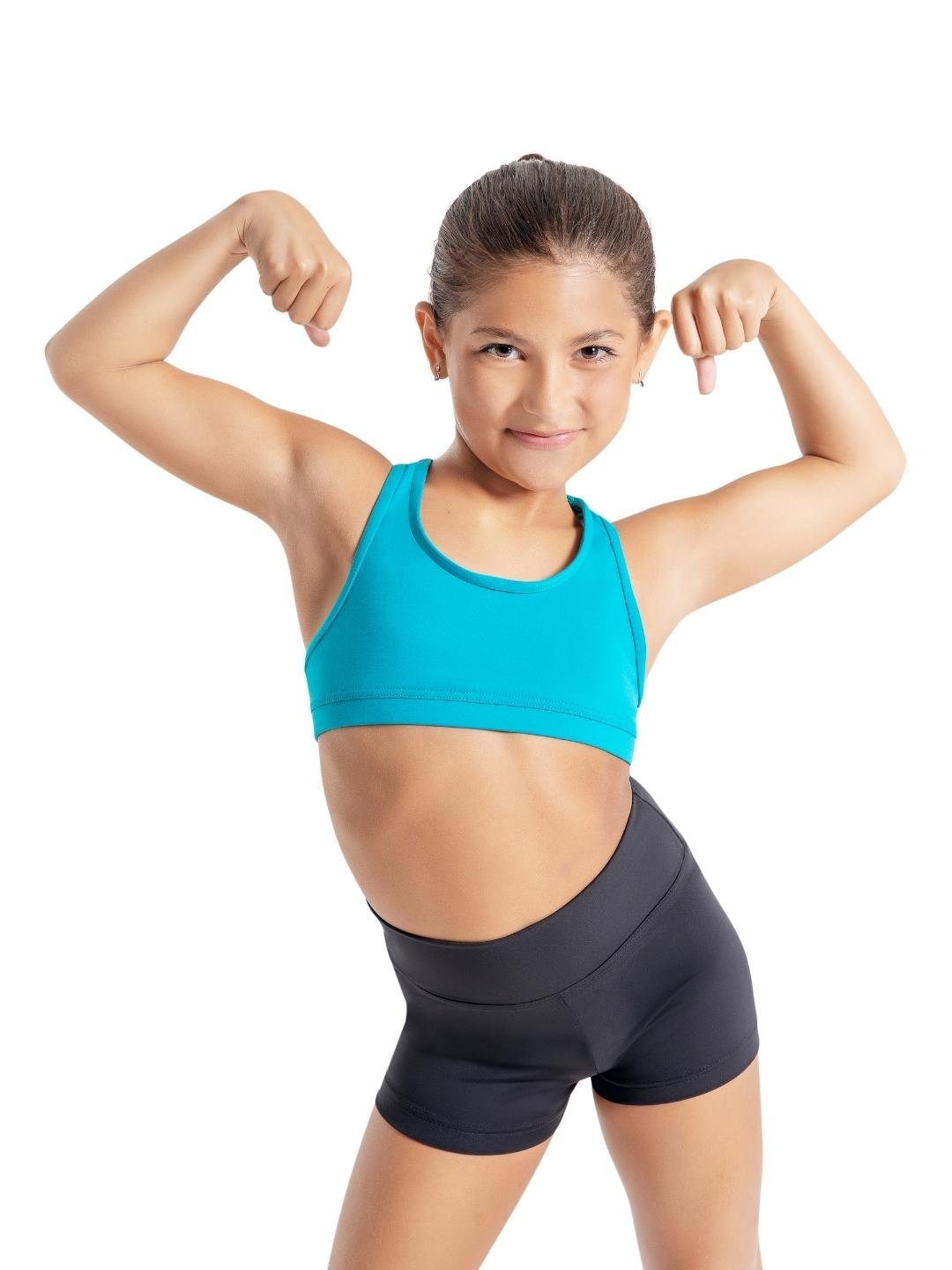 Team Basics Racerback Bra Top - Girls