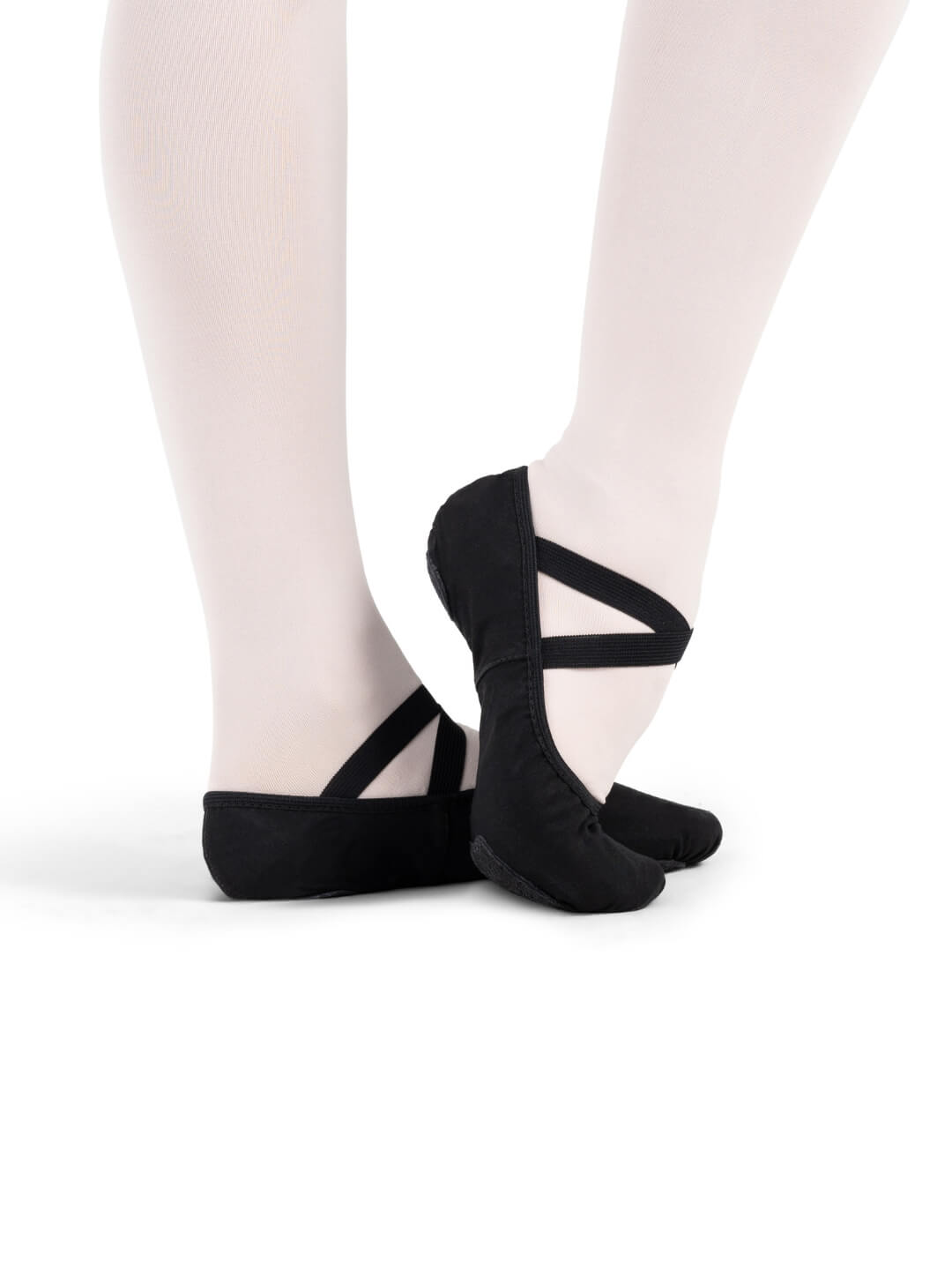 Stella Canvas Ballet Shoe | Black